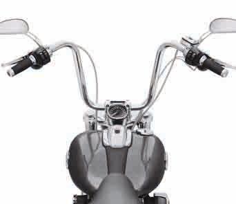 568 CONTROLS Handlebars A. FAT MINI-APE HANDLEBAR FXSB SOFTAIL* Give your ride a touch of old school style with this 1-1/4" Fat Ape Handlebar.