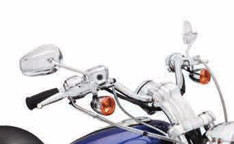 Installation requires separate purchase of additional components. See your Dealer for cables, lines and additional installation components required, or visit www.harley-davidson.