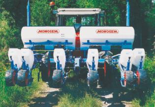 Fertiliser and Microsem Standard fertiliser attachments, high capacity hoppers or a front mounted hopper. You can choose the system best suited to your planting.