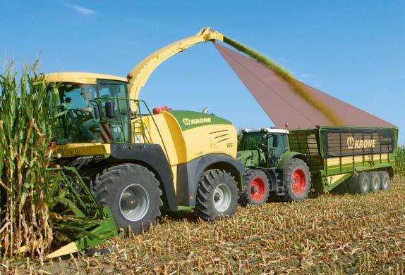 AutoScan reduces driver effort and saves fuel, because the stalks are cut only as short as