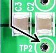 negativeterminal to TP4 T for outputvoltage measurement.