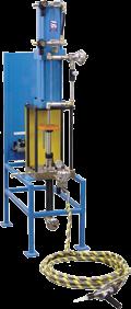 SHOT-A-MATIC - Pneumatic Dispenser - Positive Rod Displacement This one-component rod displacement shot meter system dispenses precise shot volumes of low, medium or high viscosity materials.