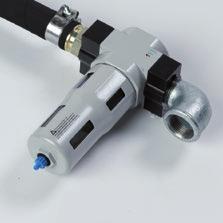 With ProfiTip nozzle and holder and large choice of nozzles with