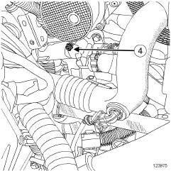 a Fill the cooling system with engine coolant recommended by the