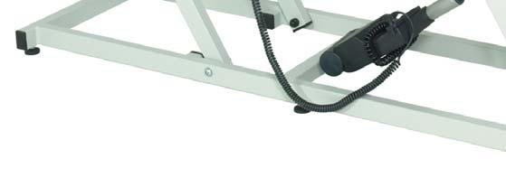 Adjustable height from 500 to 850 mm Synthe c leather