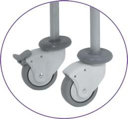 Set of 4 casters 931-00.:.