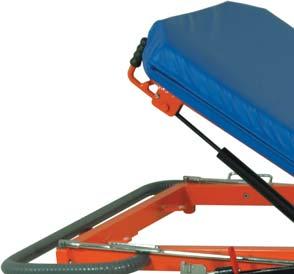 EXAMINATION TABLES EMERGENCY TROLLEY STRETCHER Excellent capacity of transport.