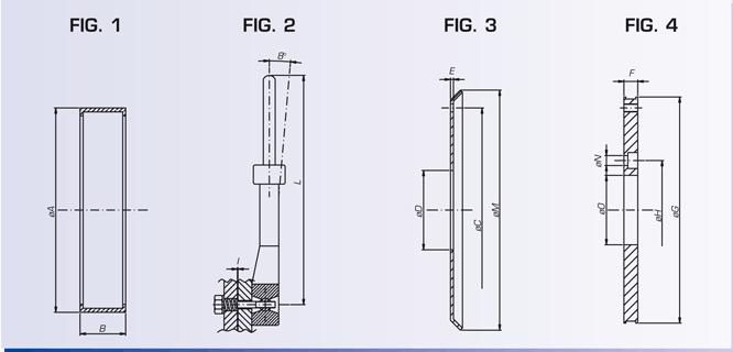 2) This device releases the brake manually and goes back to its original position after operating. Friction plate (Fig.