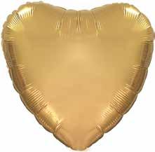 Wedding/Anniversary Fillers 17" Antique Gold Heart