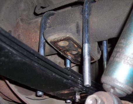 1967-1976 Dodge Demon 9. Install the new Leaf Spring by following these same steps in reverse order.