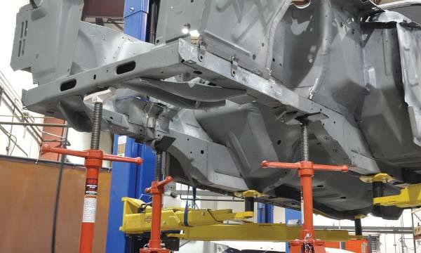 23. At this point make sure that the subframe is well