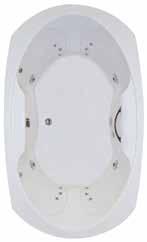acrylic oval Baths Montclair Features Model Size Style 5525 71-1/2 x 41-1/2 x 23-1/2 S Reo Features Model Size Style 5596 60 x 36 x 24 S 5597 66 x