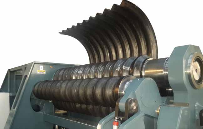 machinery, if needed special roll set can also be provided for