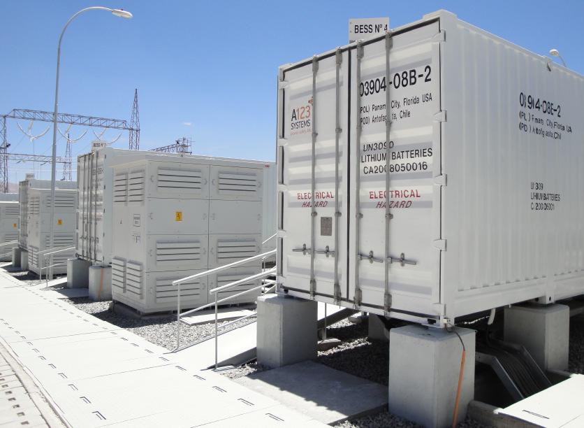 Recent deployed projects are comprised of multi-unit arrays of A123 s modular Grid Battery System (GBS).