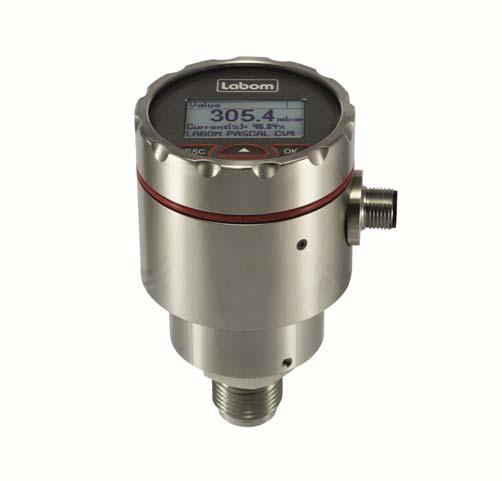Pressure transmitter PASCAL CV4 with threaded connection, Type series CV4100 Features Application area Pharmaceutical industry Food industry Biotechnology General process technology Compact case of