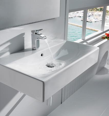 44 Diverta The Diverta series of basins celebrate the harmonious and vital connection that people share with water.