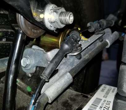 T U Step 8: Finalize Important Note: After re-installing the rear brake line bracket.