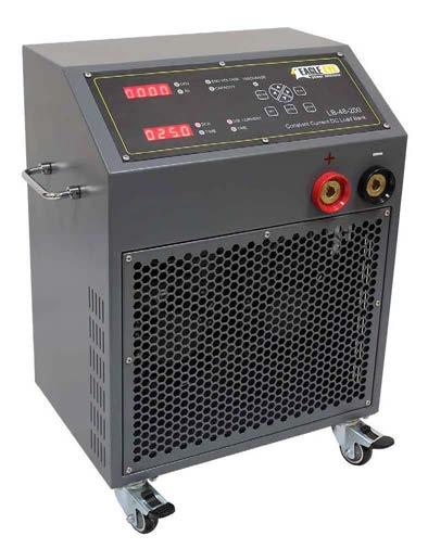 LB-Series Constant Current DC Load Banks (1 600V, 0 2000A) Product Overview Eagle Eye s LB-Series Constant Current DC Load Banks are designed for discharge testing, battery capacity testing,