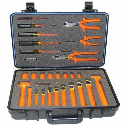 BA-Series Insulated Battery Toolkits Common Applications: Battery Installation, Battery Maintenance, UPS, Telecom, Electrical Product Description Insulated tools are designed to safeguard personnel