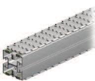Conveyor System MS2 Conveyor System MS2 Chain width 63mm MODU System MS2 conveyor is also available in stainless steel. See page DS1. Features Suitable for a wide range of applications.