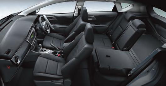 of steering wheel controls as standard. Levin ZR manual with optional Skyview roof shown. A lifetime of space.