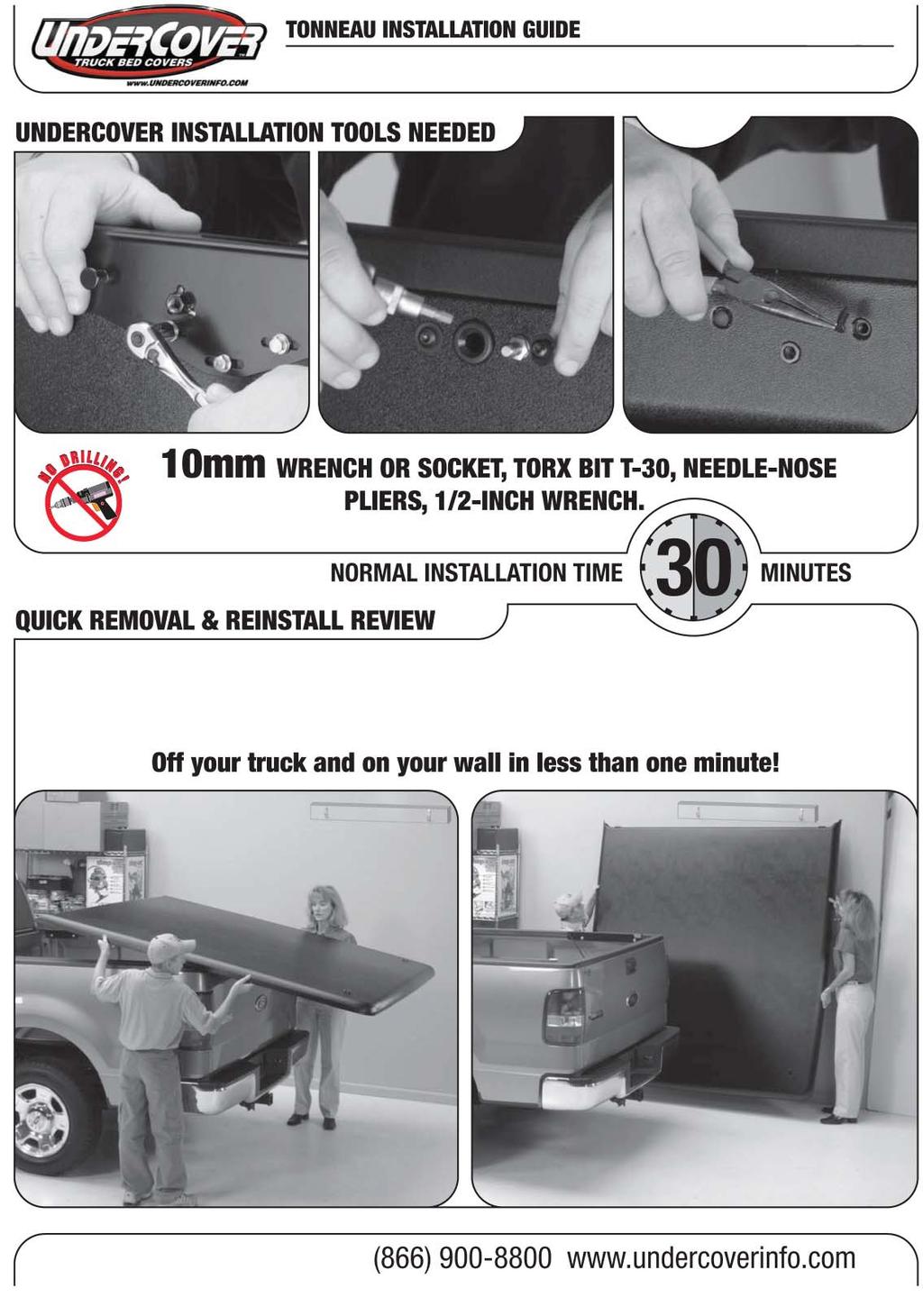 Page 2 Note: If your Tonneau has already been installed,