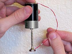 Homopolar motors We can use this to create something useful and fun: a homopolar motor.