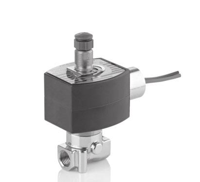 Features Moulded one-piece solenoid with highly efficient solenoid cartridge and.