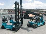 SMV CONTAINER LIFT TRUCKS 8-45 TONS HEAVY LIFTING STANDARD LIFTING SERVICE NOT JUST LIFTING THINGS BUT ENTIRE BUSINESSES Konecranes customer services and lifting equipment keep production processes