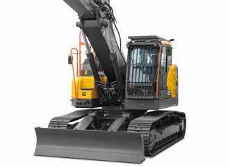 Adapt to any application with the ER355E without compromising on reach, lifting or digging performance.