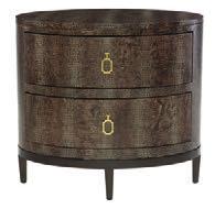 pages 14, 15 356-213 OVAL NIGHTSTAND W 32-1/2 D 19-1/2 H 29-3/4 in. W 82.55 D 49.53 H 75.57 cm.