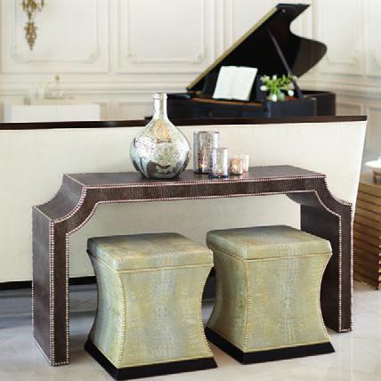 Round Chairside Table 356-911 Console