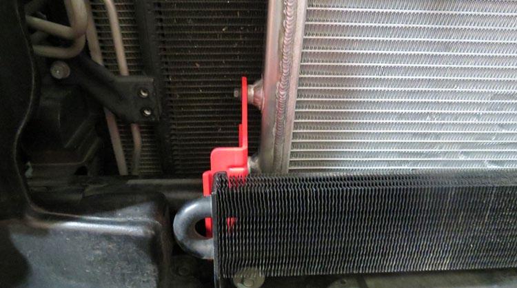 If this is the case, use a M6 x 10mm bolt instead of the M6 x 12mm bolt. NOTE: Brackets are RED for photo purposes. 83.