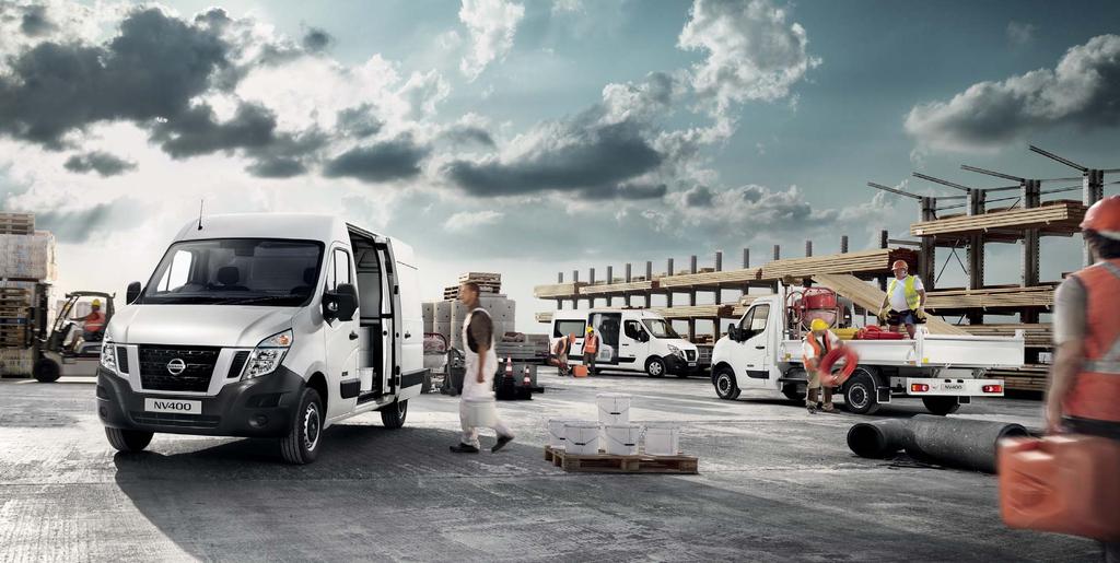 CREATE THE PERFECT MATCH UNBEATABLE POTENTIAL. NV400 offers one of the widest ranges in the LCV market.