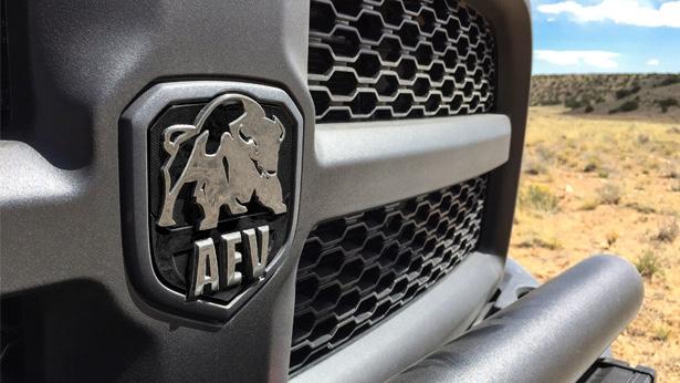 AEV LOGO HEADRESTS In cloth or leather to match your vehicles interior, these headrests sport AEV s classic bison logo.