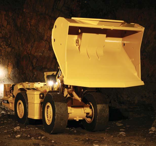 Loader Bucket Systems Rugged performance and reliability in tough underground mining applications.