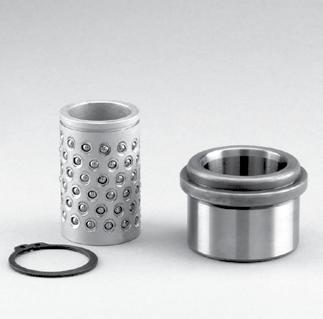 Demountable Ball Bearing Stripper Bushings and Cages Product Features Type III cages are made using the same material and control standards as our Type I & II cages.