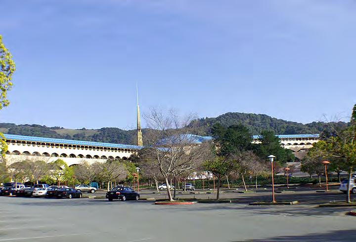 Marin County The Marin County Courthouse in San Rafael.
