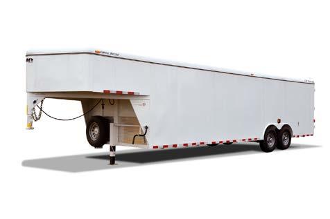 TANDEM AXLE GOOSENECK Gooseneck trailers tackle heavy loads, with much of the weight of the