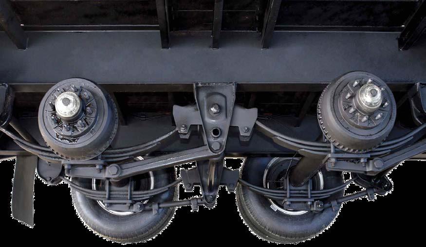 RIDE SMOOTH Trailer Alignment, Suspension, Axles and Brakes help smooth the two PROPER ALIGNMENT One of the most important aspects of how a trailer