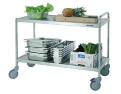 NORDIEN-SYSTEM SERVICE TROLLEYS Service trolley Metos SET-70/2 FP, 2 tiers Product number 4554386 Product name Metos SET-70/2