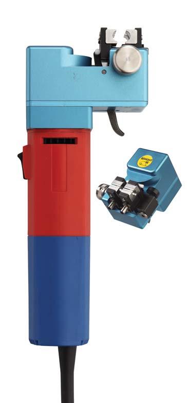 activated lift Clamping device with center lever and release button key