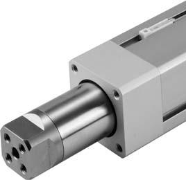 Non-rotating Double Power Cylinder Double extension output power!! Our unique construction doubles the extended piston area. An ideal cylinder for lifting and press applications.