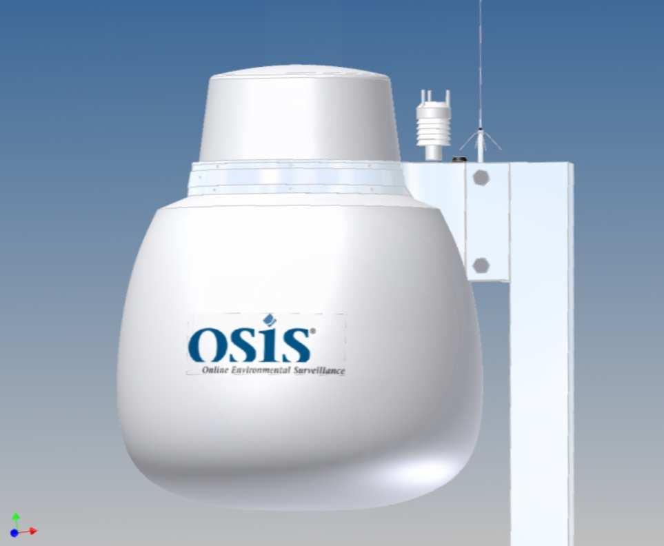 The OSIS Onsite Data Viewer provides real-time information in the sensor modes selected on the screen. The contaminated area and volume is displayed with other essential information.