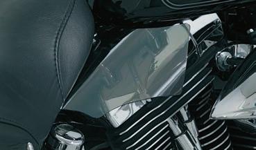 air & heat deflectors Windshields & air ManageMent 1316 for harley-davidson NEW FEATURED BIKES MUst-have A stylish
