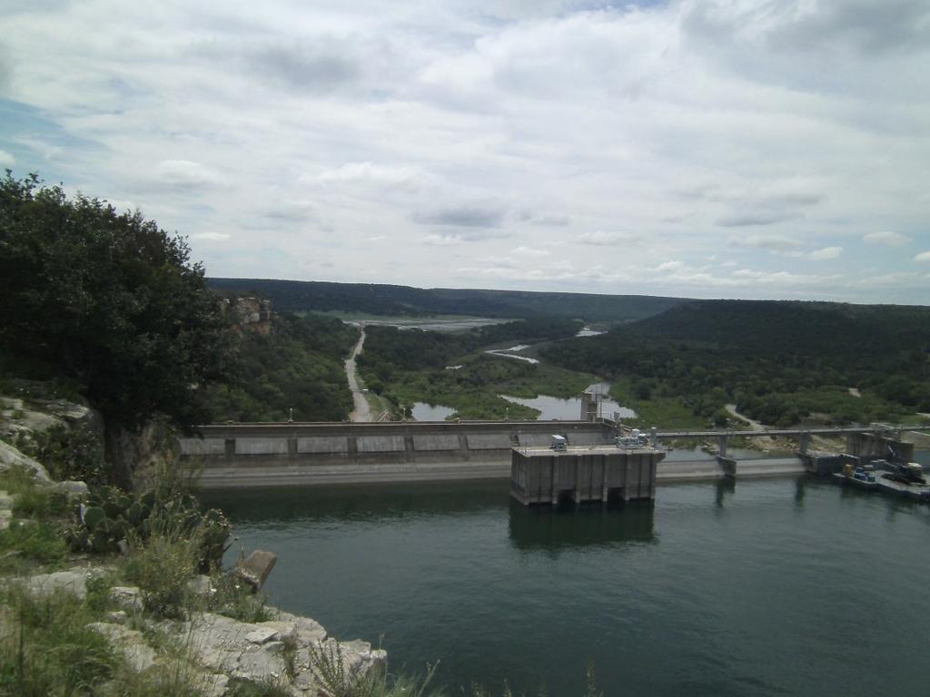 We stopped in Palo Pinto for coffee, pie or donuts. Then we went on to Possum Kingdom Dam. It was a beautiful ride. The weather cooperated with us and so we had a nice cool pleasant ride.