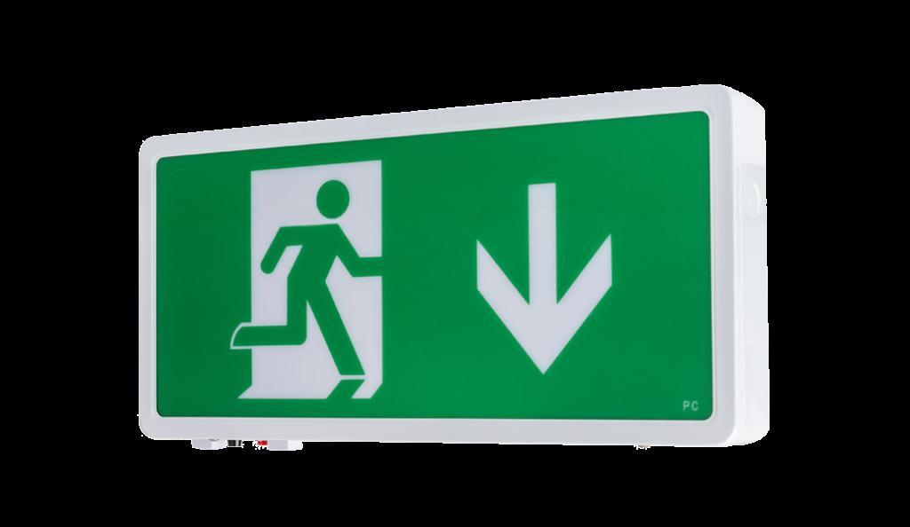 INTRODUCTION The range brings all the beneﬁts of an LED source to our popular EXI range of Exit Sign luminaires.