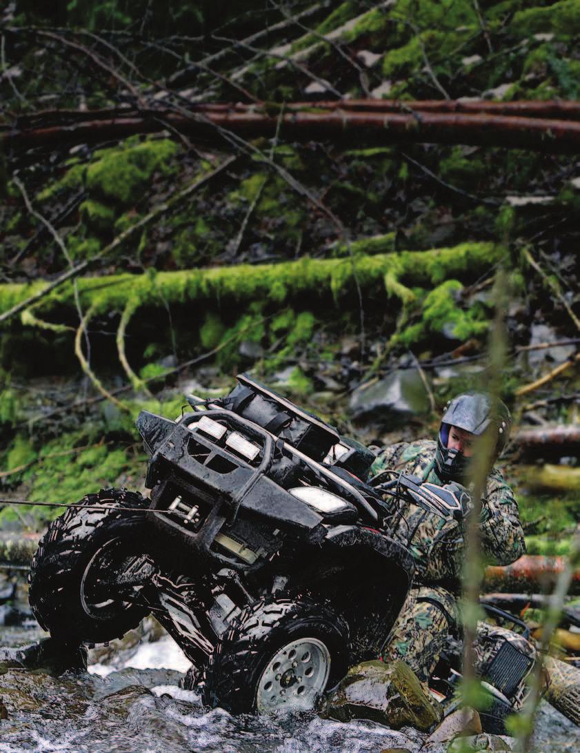 COLUMBIA GORGE, Washington Hunting season brings fast streams and slick rocks. Pending disaster? More like a formula for fun when you ve got a WARN winch on board.
