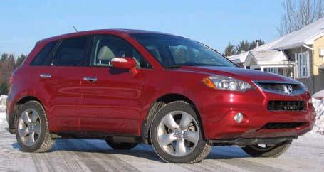 2007 ACURA RDX The RDX is an all-new vehicle from Acura that shares some of its components with the Honda CR-V.