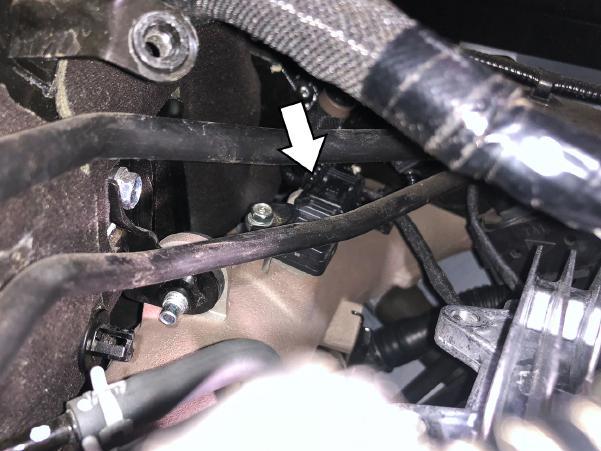to the boost sensor connector. You do not need to disconnect the ECU.